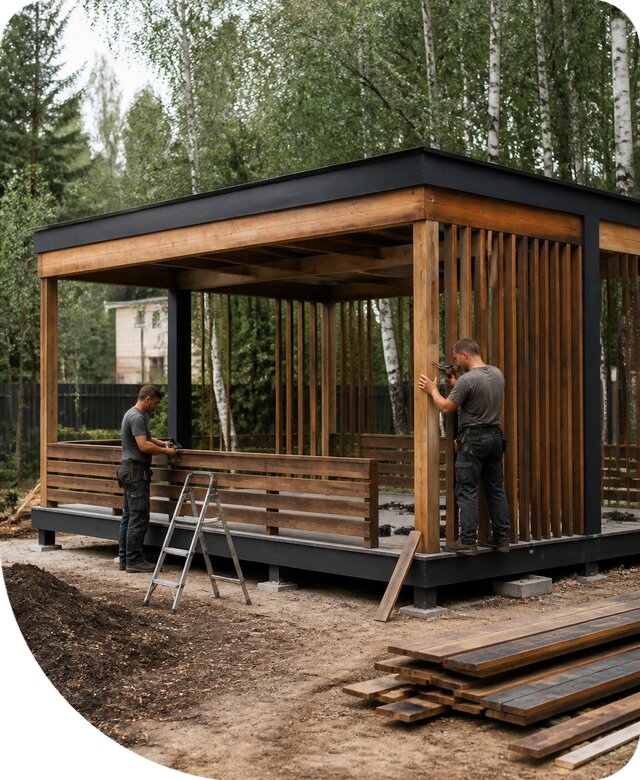Изготовление и монтаж малых архитектурных форм в Люберцах